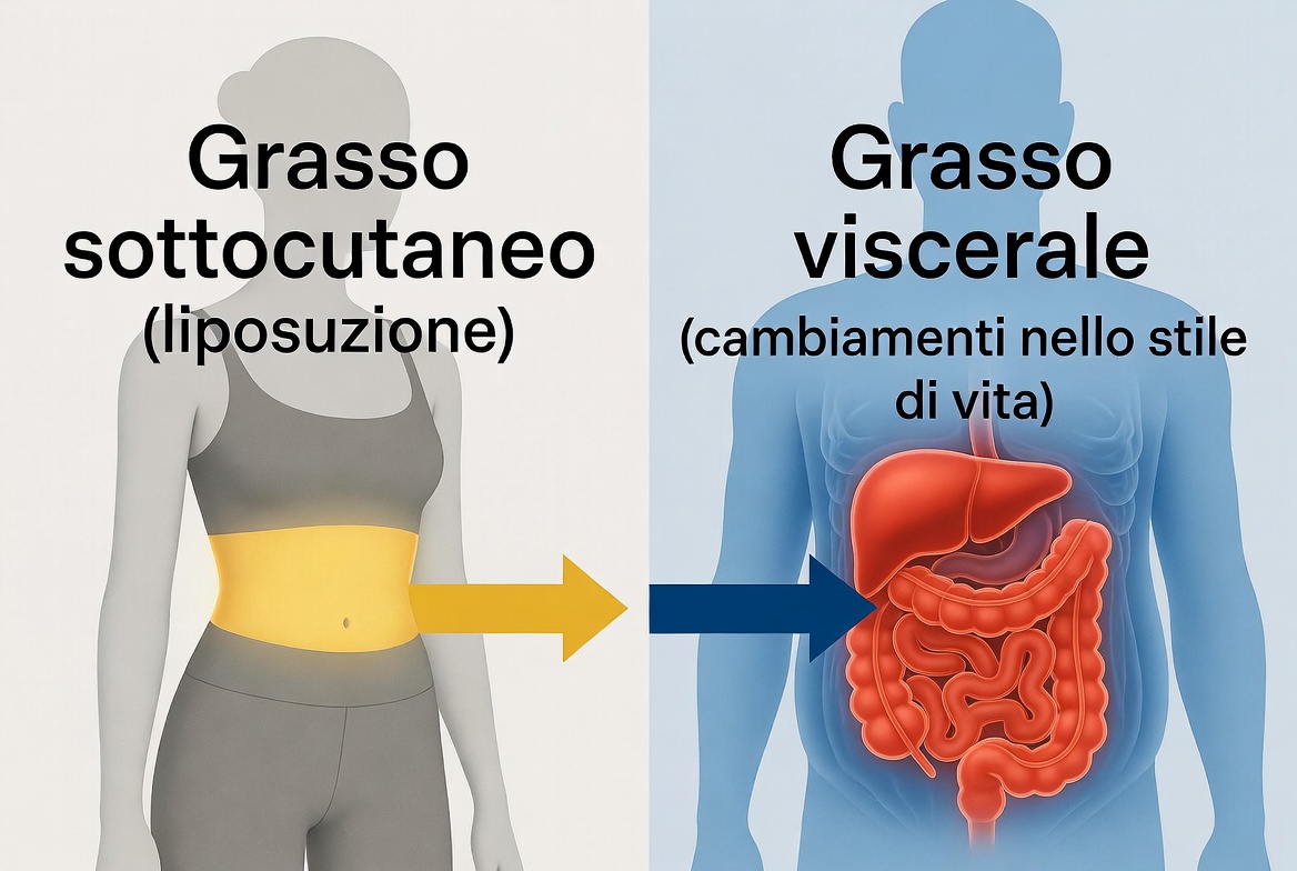 Grasso viscerale e liposuzione: facciamo chiarezza